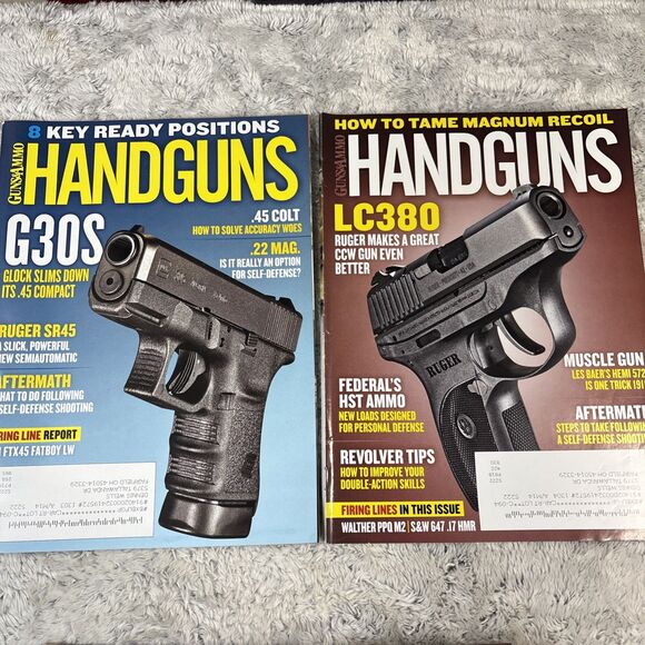 Lot Of 11 Guns & Ammo Handguns Magazine Various Years 2010, 2013 & 2016 - Picture 4 of 7